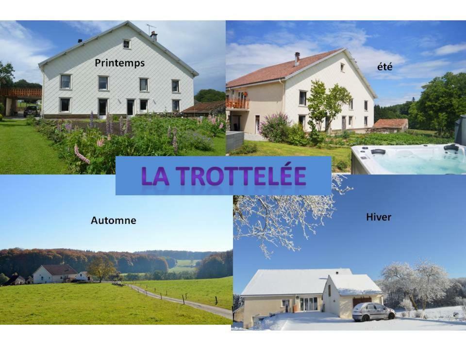 Chambres et table d'hôtes La Trottelée Bellefontaine  Exterior foto